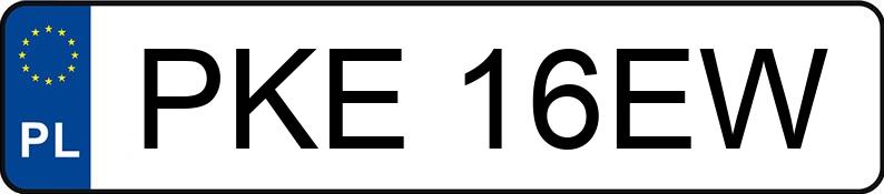 Numer rejestracyjny PKE16EW posiada YAMAHA Skutery do 50 ccm CW 50 S Bump