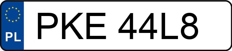 Numer rejestracyjny PKE 44L8 posiada AUDI Q5 QUATTRO - PKE44L8 Numer rejestracyjny PKE 44L8 posiada AUDI Q5 QUATTRO - PKE44L8