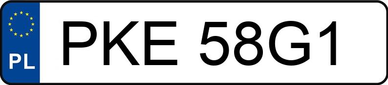 Numer rejestracyjny PKE 58G1 posiada VOLKSWAGEN POLO - PKE58G1 Numer rejestracyjny PKE 58G1 posiada VOLKSWAGEN POLO - PKE58G1