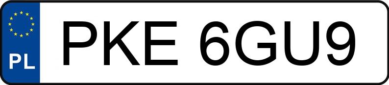 Numer rejestracyjny PKE6GU9 posiada BMW 523i Touring Kat. MR`95 E39 523i Touring Kat. MR`95 E39