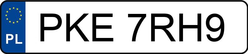 Numer rejestracyjny PKE 7RH9 posiada BMW 520 I - PKE7RH9 Numer rejestracyjny PKE 7RH9 posiada BMW 520 I - PKE7RH9