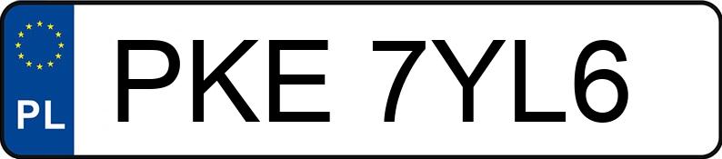 Numer rejestracyjny PKE 7YL6 posiada HONDA Civic Type R MR`09 E5 Plus - PKE7YL6