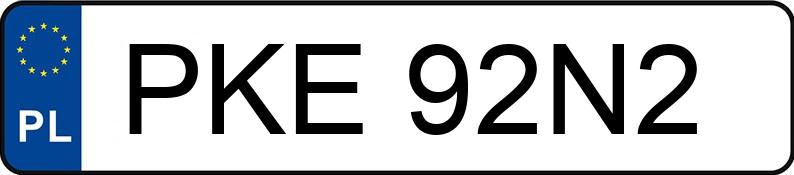 Numer rejestracyjny PKE 92N2 posiada BMW 523I - PKE92N2 Numer rejestracyjny PKE 92N2 posiada BMW 523I - PKE92N2
