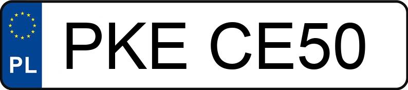 Numer rejestracyjny PKE CE50 posiada BMW 320 - PKECE50 Numer rejestracyjny PKE CE50 posiada BMW 320 - PKECE50