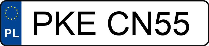 Numer rejestracyjny PKE CN55 posiada CITROEN DS4 - PKECN55 Numer rejestracyjny PKE CN55 posiada CITROEN DS4 - PKECN55
