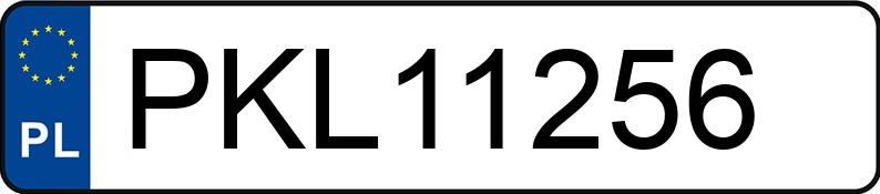 Numer rejestracyjny PKL11256 posiada MERCEDES-BENZ A 190 Avantgarde