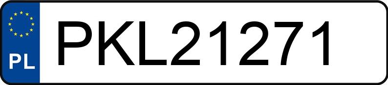 Numer rejestracyjny PKL 21271 posiada VOLKSWAGEN PASSAT - PKL21271 Numer rejestracyjny PKL 21271 posiada VOLKSWAGEN PASSAT - PKL21271