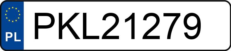 Numer rejestracyjny PKL 21279 posiada RENAULT ESPACE - PKL21279 Numer rejestracyjny PKL 21279 posiada RENAULT ESPACE - PKL21279