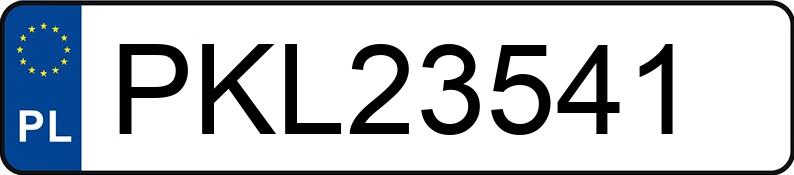 Numer rejestracyjny PKL 23541 posiada MERCEDES-BENZ S 430 Kat. MR`98 220 S 430 Kat. MR`98 220 - PKL23541