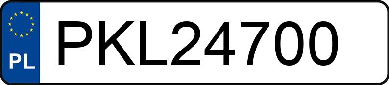 Numer rejestracyjny PKL 24700 posiada BMW 520D - PKL24700 Numer rejestracyjny PKL 24700 posiada BMW 520D - PKL24700