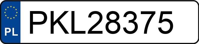 Numer rejestracyjny PKL 28375 posiada VOLKSWAGEN Bora 1.9 TD MR`98 E3 Trendline - PKL28375