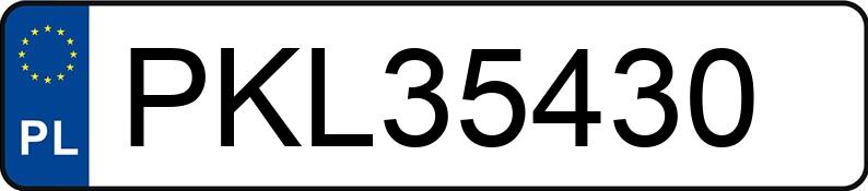 Numer rejestracyjny PKL 35430 posiada VOLKSWAGEN Fox MR`05 E4 Basis - PKL35430