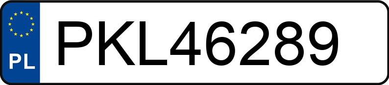 Numer rejestracyjny PKL 46289 posiada SEAT IBIZA - PKL46289