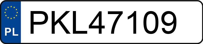 Numer rejestracyjny PKL 47109 posiada OPEL ASTRA - PKL47109