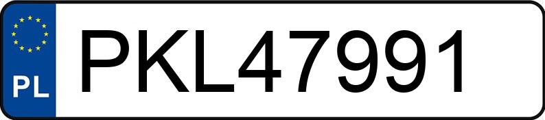 Numer rejestracyjny PKL 47991 posiada FIAT PANDA - PKL47991