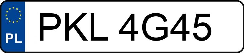 Numer rejestracyjny PKL 4G45 posiada VOLKSWAGEN PASSAT - PKL4G45 Numer rejestracyjny PKL 4G45 posiada VOLKSWAGEN PASSAT - PKL4G45