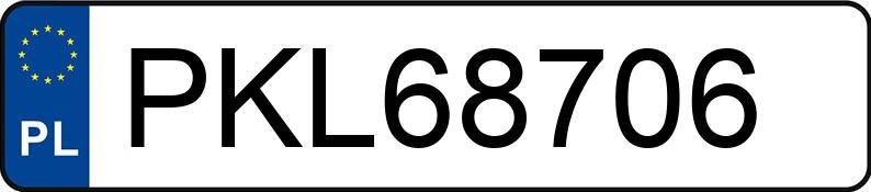 Numer rejestracyjny PKL 68706 posiada KIA CEED - PKL68706 Numer rejestracyjny PKL 68706 posiada KIA CEED - PKL68706