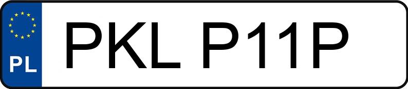Numer rejestracyjny PKL P11P posiada AGM ZN50QT-E - PKLP11P Numer rejestracyjny PKL P11P posiada AGM ZN50QT-E - PKLP11P
