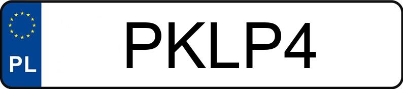 Numer rejestracyjny PKL P4 posiada ROMET PONY 50-M-2 - PKLP4