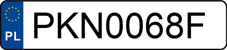 Numer rejestracyjny PKN 0068F posiada RENAULT MASTER - PKN0068F