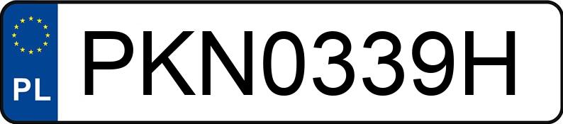 Numer rejestracyjny PKN 0339H posiada TOYOTA GR 86 - PKN0339H