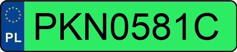 Numer rejestracyjny PKN 0581C posiada BYD ETP3 - PKN0581C