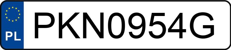 Numer rejestracyjny PKN 0954G posiada PEUGEOT 206 1.4 MR`03 E3 Trendy 75 - PKN0954G