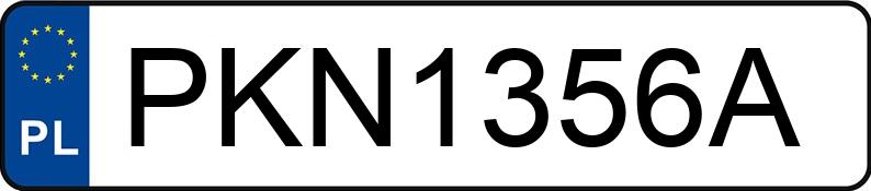 Numer rejestracyjny PKN 1356A posiada OPEL MERIVA-A - PKN1356A