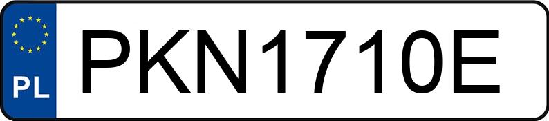 Numer rejestracyjny PKN 1710E posiada BMW 316i Touring 316i Touring Kat. E36 - PKN1710E