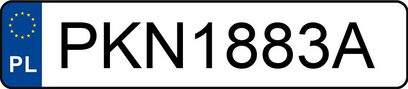 Numer rejestracyjny PKN 1883A posiada PEUGEOT 308 SW II MR`14 E6 - PKN1883A