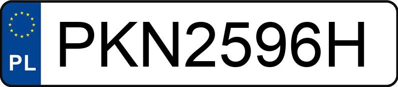 Numer rejestracyjny PKN 2596H posiada BMW 325 - PKN2596H