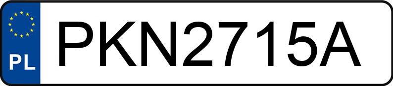 Numer rejestracyjny PKN 2715A posiada BMW 530 - PKN2715A Numer rejestracyjny PKN 2715A posiada BMW 530 - PKN2715A