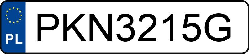 Numer rejestracyjny PKN 3215G posiada PEUGEOT 206 SW X-LINE - PKN3215G