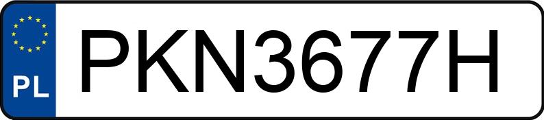 Numer rejestracyjny PKN 3677H posiada AUDI A3 SPORTBACK - PKN3677H Numer rejestracyjny PKN 3677H posiada AUDI A3 SPORTBACK - PKN3677H
