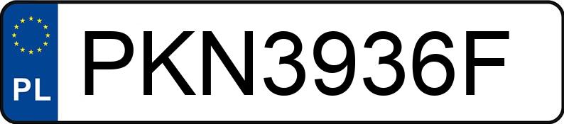 Numer rejestracyjny PKN 3936F posiada AUDI A6 AVANT 3.0 TDI - PKN3936F