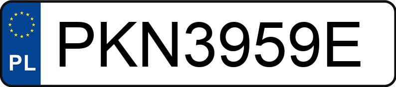 Numer rejestracyjny PKN 3959E posiada RENAULT CLIO - PKN3959E