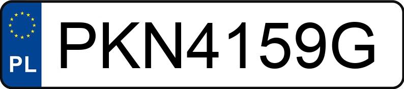 Numer rejestracyjny PKN 4159G posiada AUDI A3 - PKN4159G Numer rejestracyjny PKN 4159G posiada AUDI A3 - PKN4159G