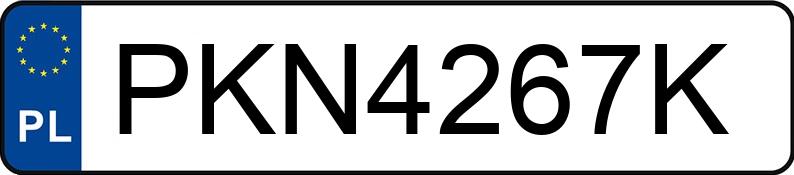 Numer rejestracyjny PKN 4267K posiada AUDI A4 Quattro 3.2 FSI MR`05 E4 8E A4 Quattro 3.2 FSI MR`05 E4 8E - PKN4267K