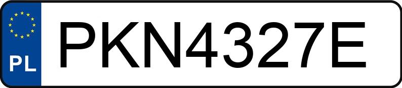 Numer rejestracyjny PKN 4327E posiada VOLVO FH - PKN4327E Numer rejestracyjny PKN 4327E posiada VOLVO FH - PKN4327E