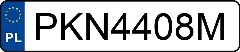 Numer rejestracyjny PKN 4408M posiada MERCEDES-BENZ C 180 - PKN4408M