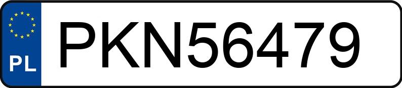 Numer rejestracyjny PKN 56479 posiada RENAULT CLIO - PKN56479