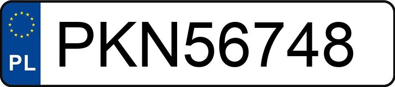 Numer rejestracyjny PKN 56748 posiada PEUGEOT 407 - PKN56748