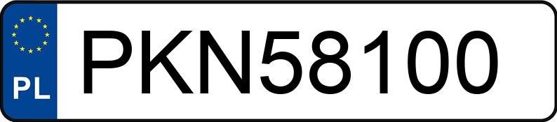 Numer rejestracyjny PKN 58100 posiada MERCEDES-BENZ CLS 320 CDI - PKN58100 Numer rejestracyjny PKN 58100 posiada MERCEDES-BENZ CLS 320 CDI - PKN58100