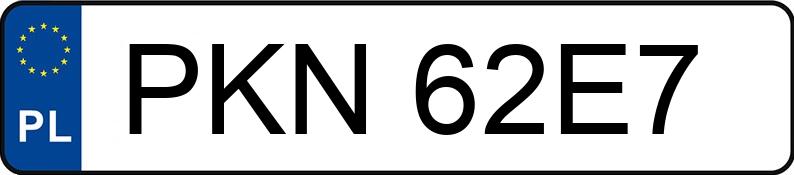 Numer rejestracyjny PKN 62E7 posiada VOLKSWAGEN Golf IV Variant MR`97 E3 Highline Aut. - PKN62E7