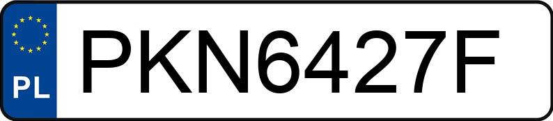Numer rejestracyjny PKN 6427F posiada AUDI A6 - PKN6427F Numer rejestracyjny PKN 6427F posiada AUDI A6 - PKN6427F