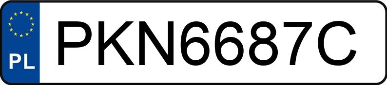Numer rejestracyjny PKN 6687C posiada VOLKSWAGEN GOLF 1.4 KAT - PKN6687C Numer rejestracyjny PKN 6687C posiada VOLKSWAGEN GOLF 1.4 KAT - PKN6687C