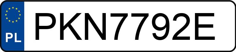 Numer rejestracyjny PKN 7792E posiada BMW 118 - PKN7792E