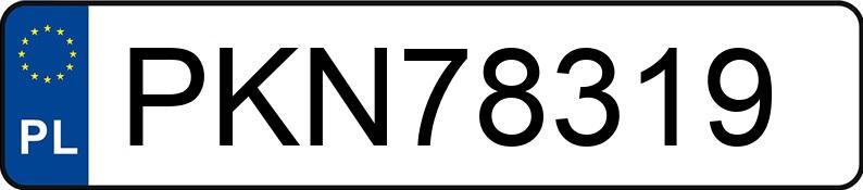 Numer rejestracyjny PKN 78319 posiada SKODA KODIAQ - PKN78319