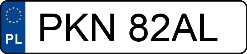 Numer rejestracyjny PKN 82AL posiada FSM-BIELSKO B. POLSKI FIAT 126P 650 - PKN82AL