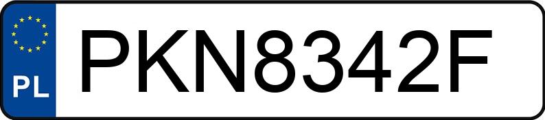 Numer rejestracyjny PKN 8342F posiada LAND ROVER RANGE ROVER - PKN8342F